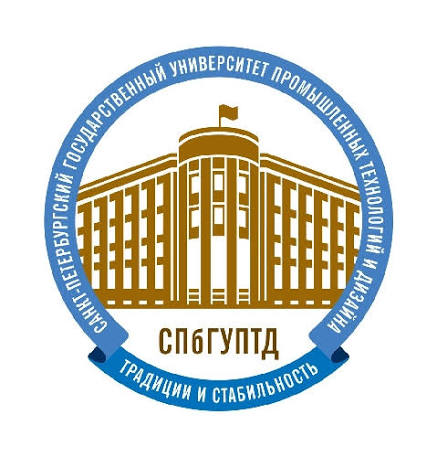 SAINT PETERSBURG STATE UNIVERSITY OF INDUSTRIAL TECHNOLOGIES AND DESIGN